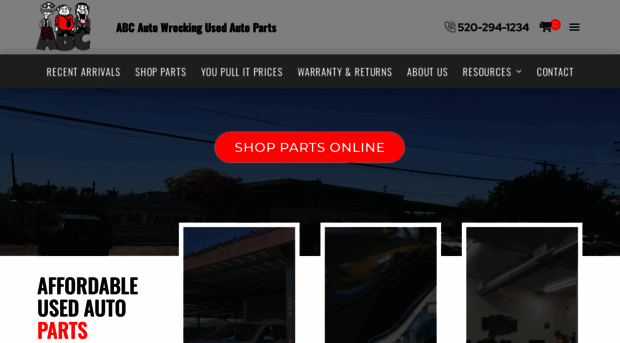 abcautowreckingaz.com