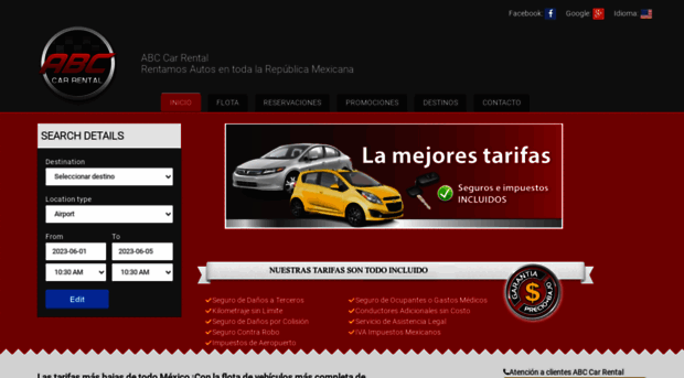 abccarrentalmexico.com