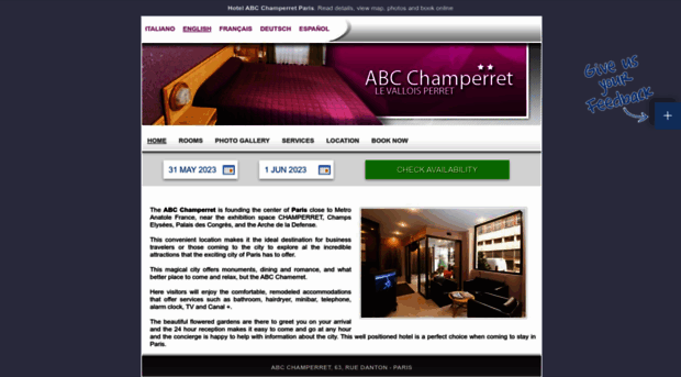 abcchamperret.parishotels.it