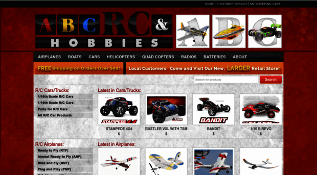 abcrchobbies.com