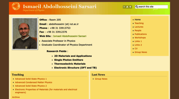 abdolhosseini.iut.ac.ir