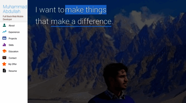 abdullah-me.web.app - Abdullah | Full Stack Web/Mobi... - Abdullah Me Web