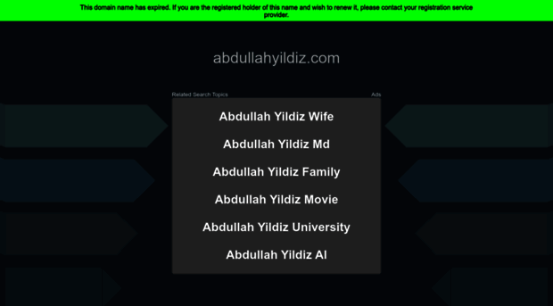 abdullahyildiz.com