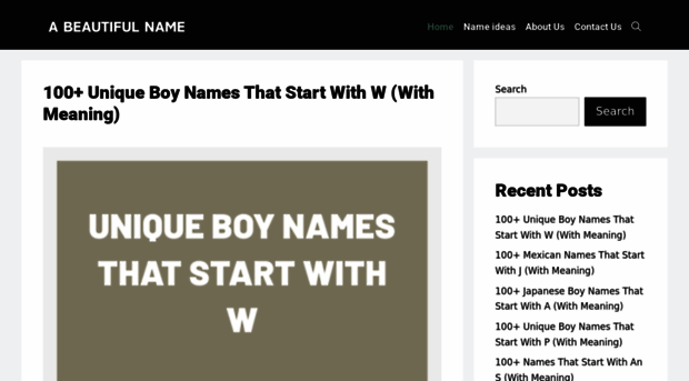 abeautifulname.com