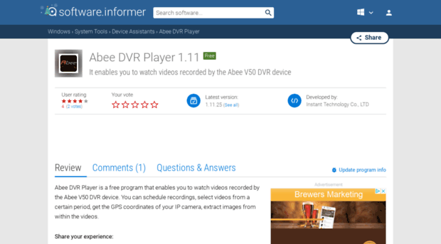 abee-dvr-player.software.informer.com