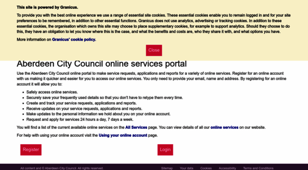 aberdeen-self.achieveservice.com