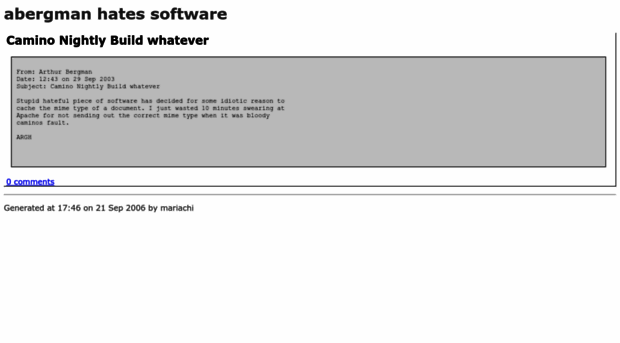 abergman.hates-software.com