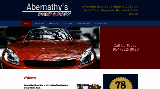 abernathyspaintandbody.com