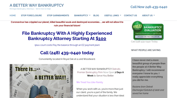 abetterwaybankruptcy.com