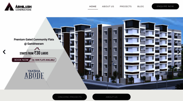 abhilashconstructions.com