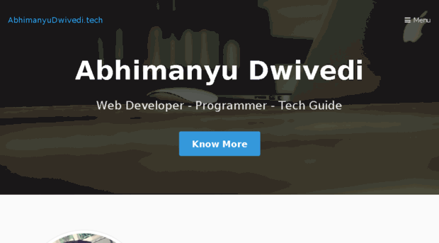 abhimanyudwivedi.tech