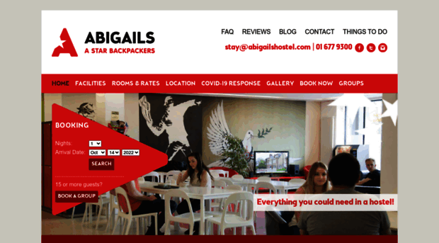 abigailshostel.com