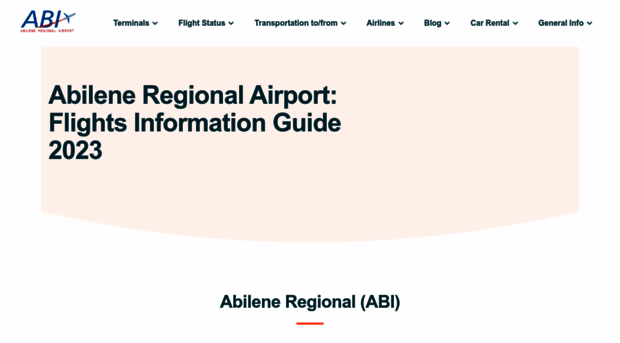 abileneregionalairport.com