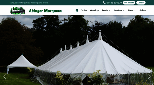 abingermarquees.co.uk