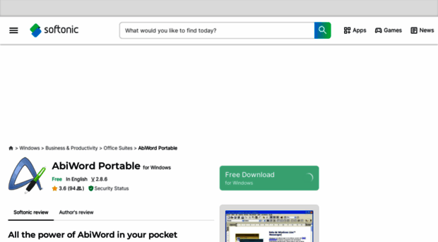 abiword-portable.en.softonic.com