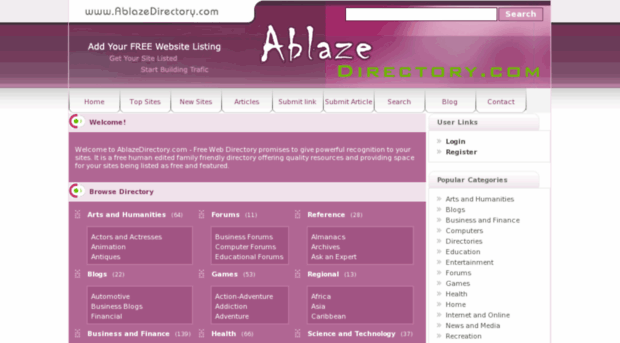 ablazedirectory.com