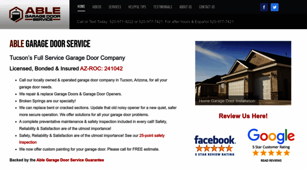 ablegaragedoorservice.com