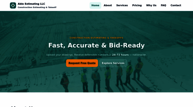 ablestimates.com - Able Estimating LLC | Construc... - Able Stimates