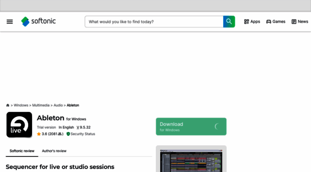 ableton-live.en.softonic.com