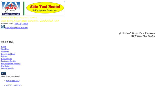 abletoolrental.com