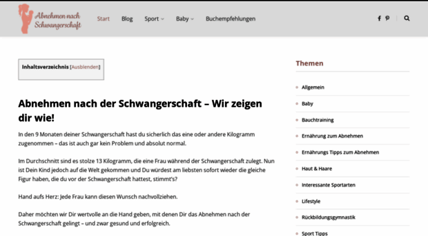 abnehmen-nach-schwangerschaft.de