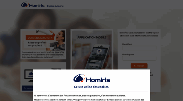Espace Abonne Homiris