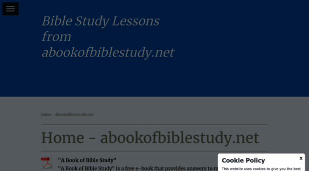 abookofbiblestudy.net