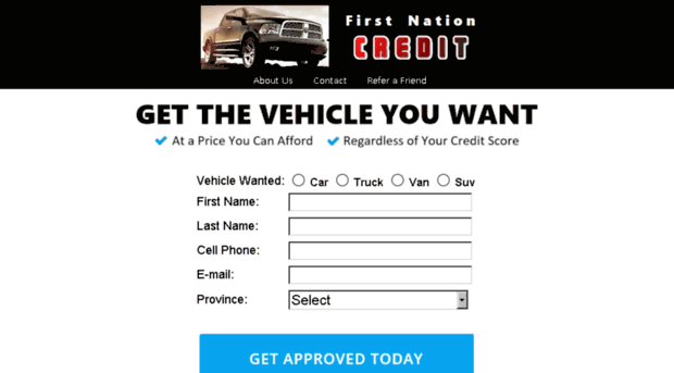 aboriginal-auto-loans.com