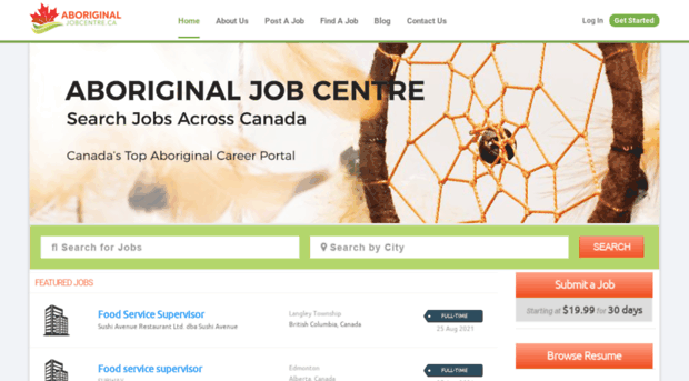 aboriginaljobcentre.ca