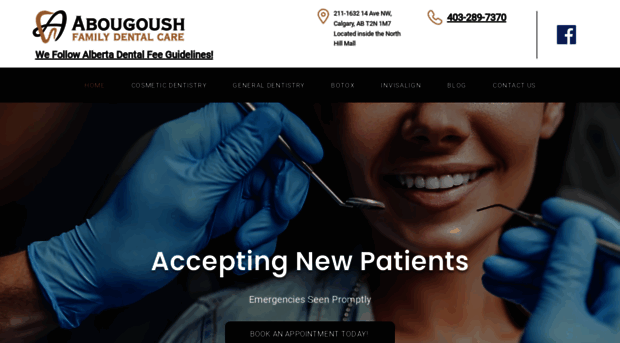 abougoushdental.com