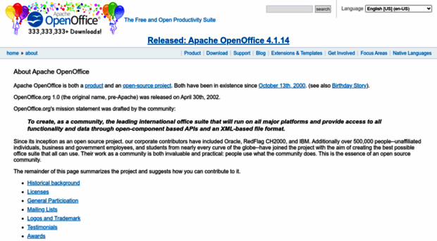 about.openoffice.org