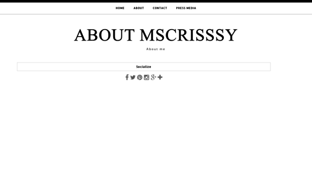 aboutmscrisssy.blogspot.com