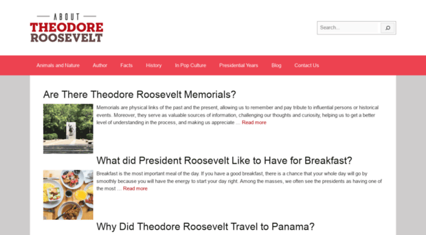 abouttheodoreroosevelt.com