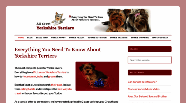 aboutyorkies.com