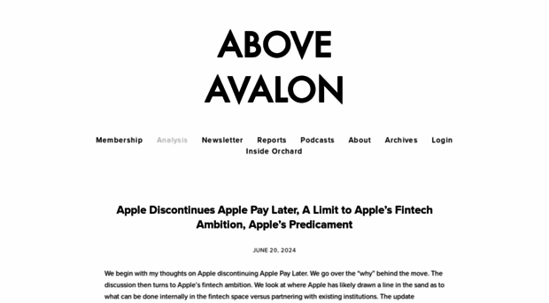 aboveavalon.com