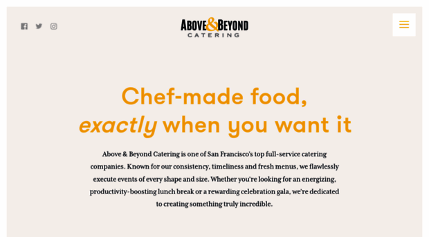 abovecatering.com