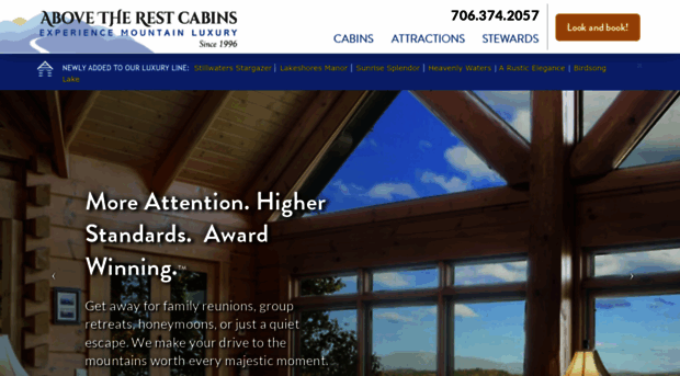 abovetherestcabins.com