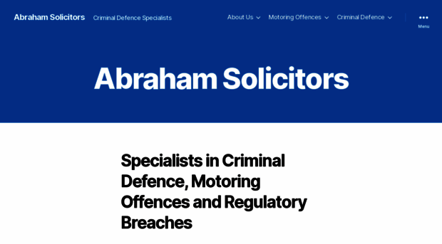 abrahamsolicitors.co.uk