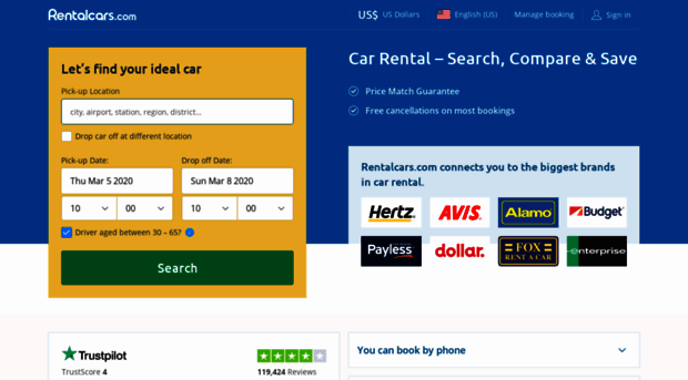 abreu.rentalcars.com