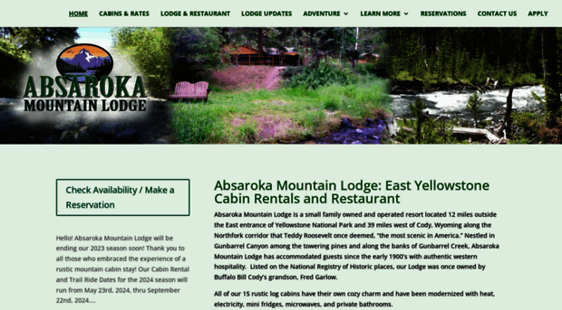 absarokamtlodge.com