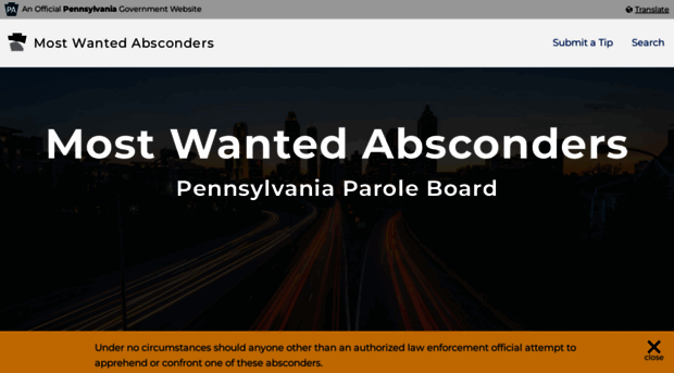 absconders.pa.gov