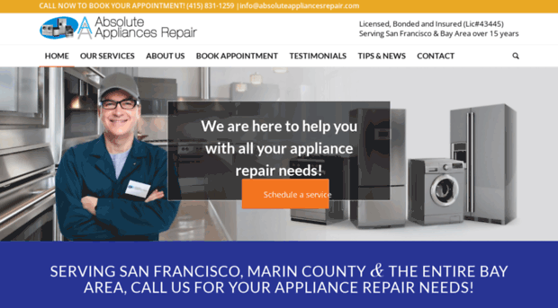 absoluteappliancesrepair.com