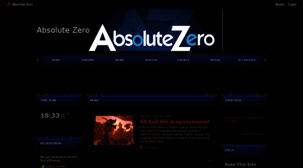 absolutezero.shivtr.com