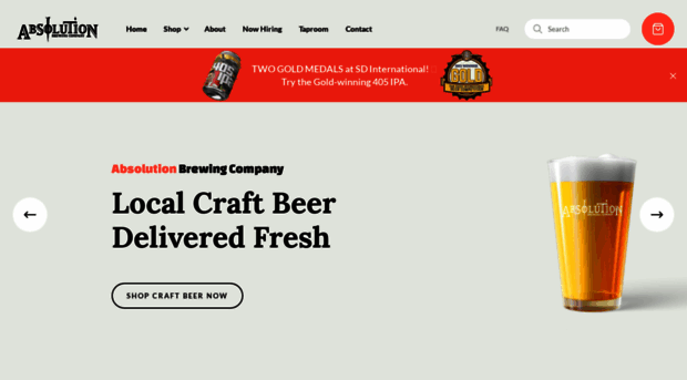 absolutionbrewingcompany.com