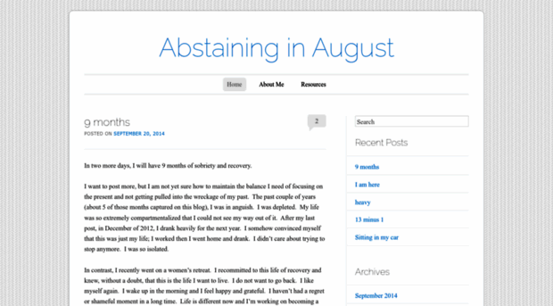 abstaininginaugust.wordpress.com