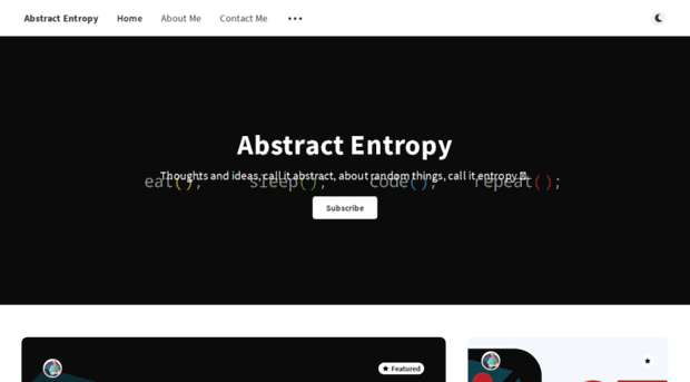 abstractentropy.com