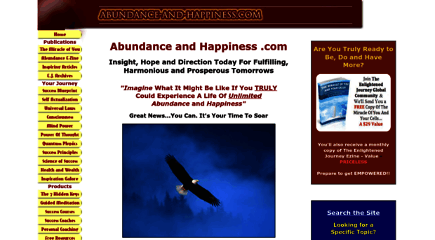 abundanceandhappiness.com