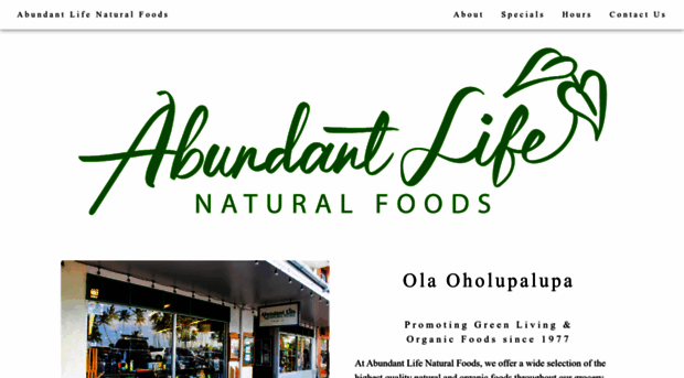 abundantlifenaturalfoods.com