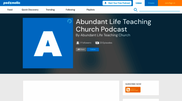 abundantlifeteachingchurch.podomatic.com