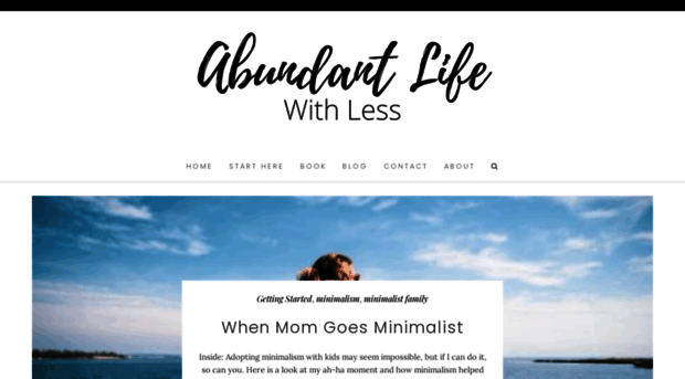 abundantlifewithless.com